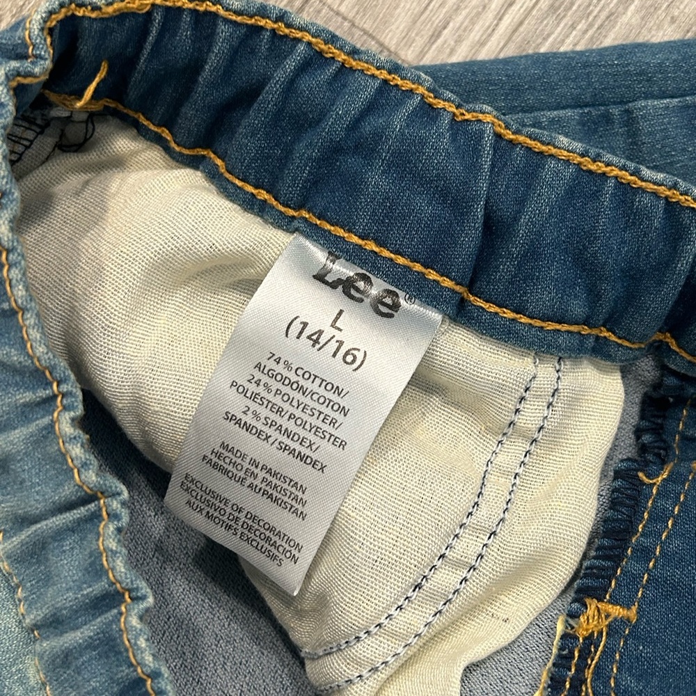 Lee Drawstring Mid Rise Jeggings - Picture 4 of 4